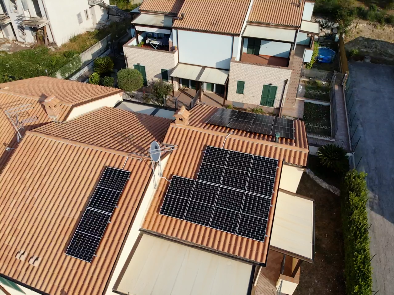 Impianto da 6kwp su abitazione privata